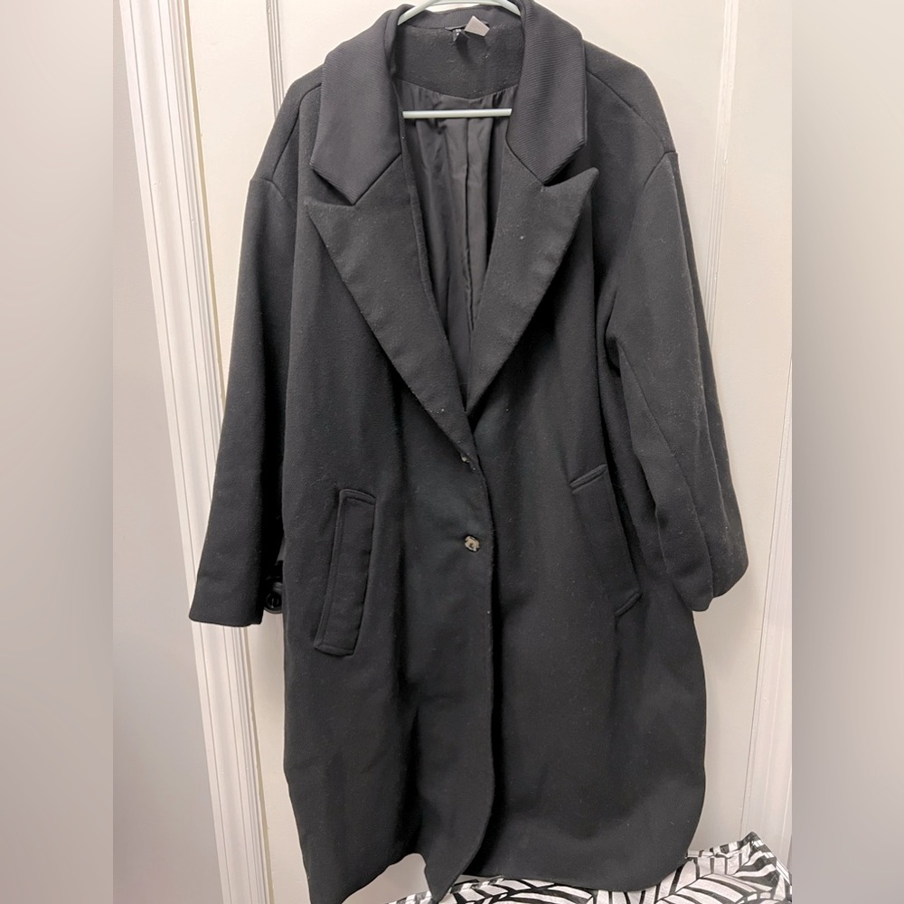 H&M Black Coat
